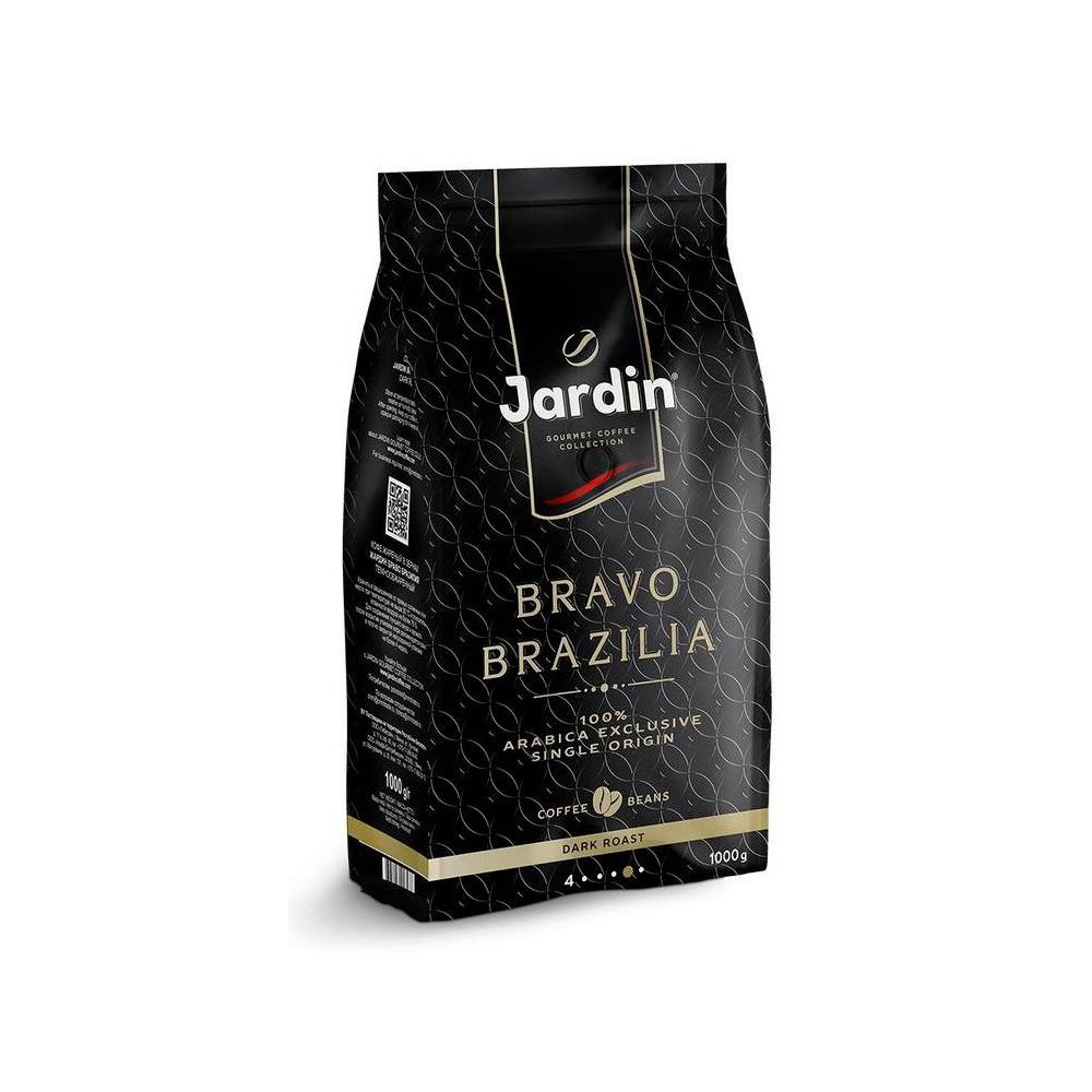 Кофе в зернах Jardin Bravo Brazilia 1000г. (1347-06)