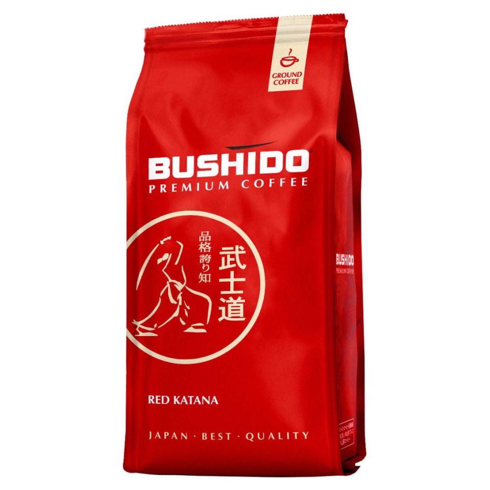 Кофе молотый Bushido Red Katana 227г