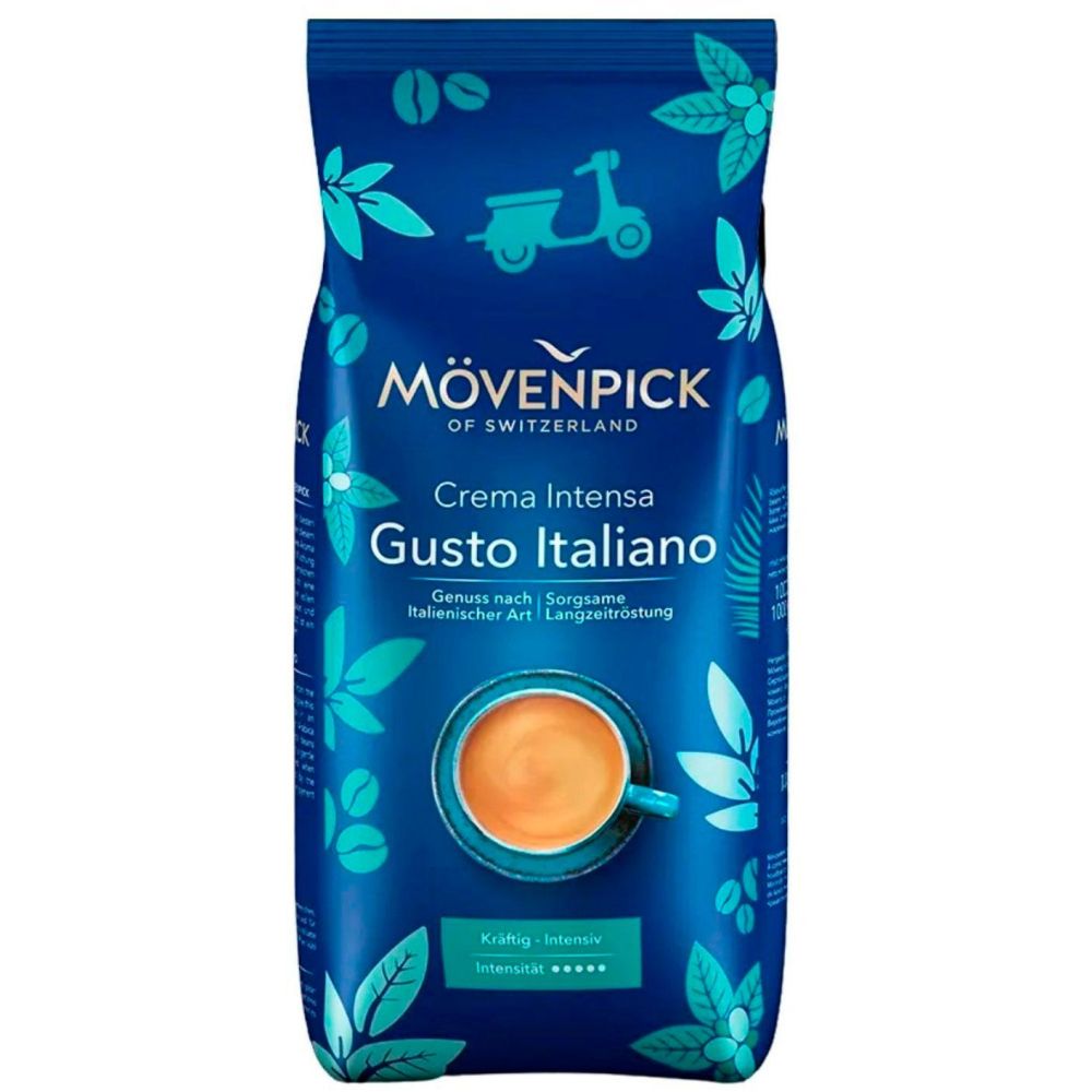 Кофе в зернах Movenpick Gusto Italiano 1000г. (17914)