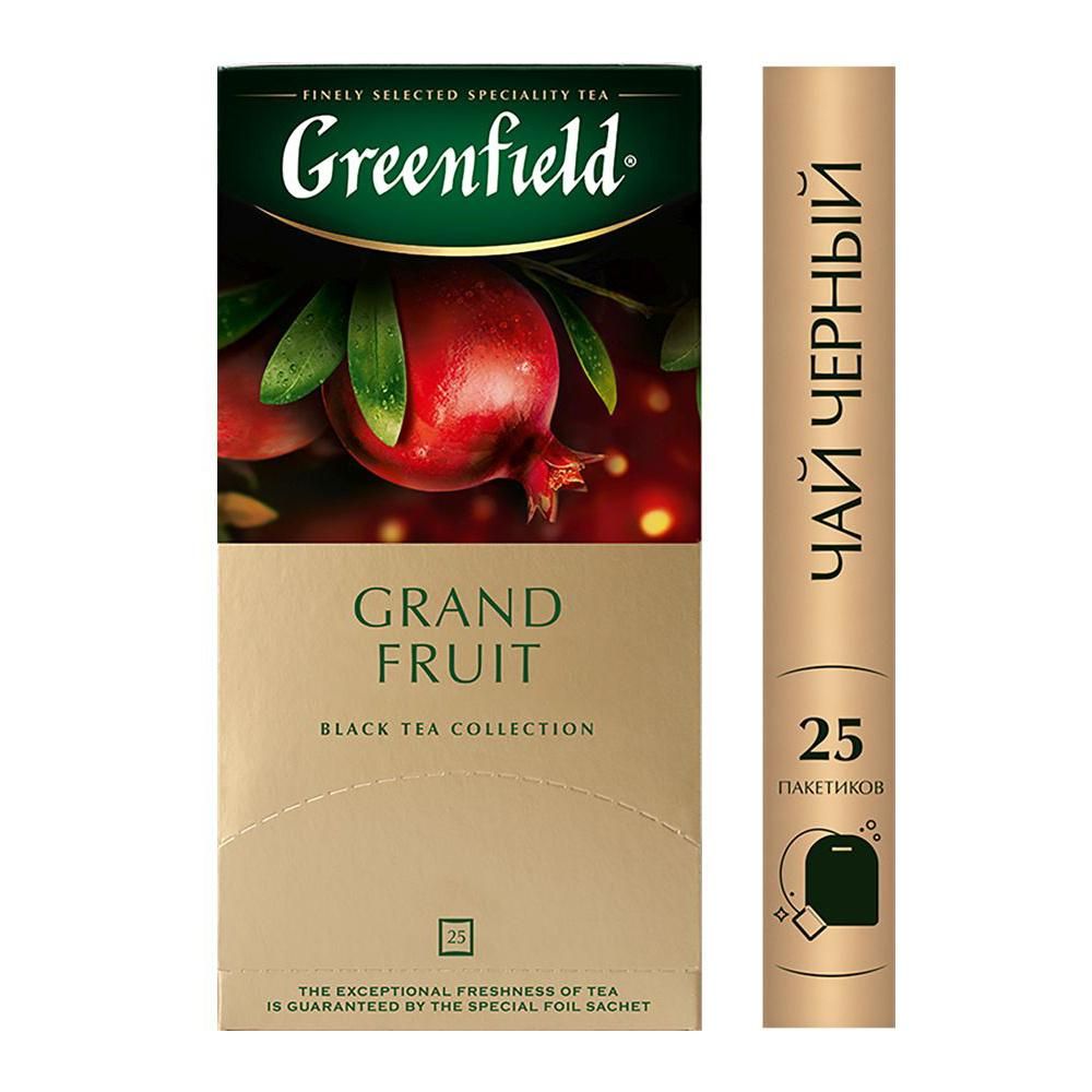 Чай Greenfield Grand Fruit черный гранат 25пак. карт/уп. (1387-10