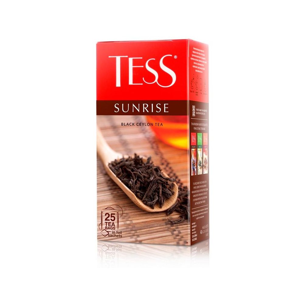 Чай Tess Sunrise 25пак. карт/уп. (0937-10)