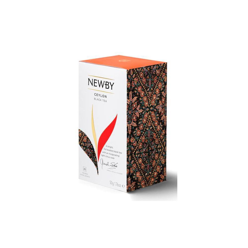 Чай Newby Ceylon черный классический 25пак. карт/уп