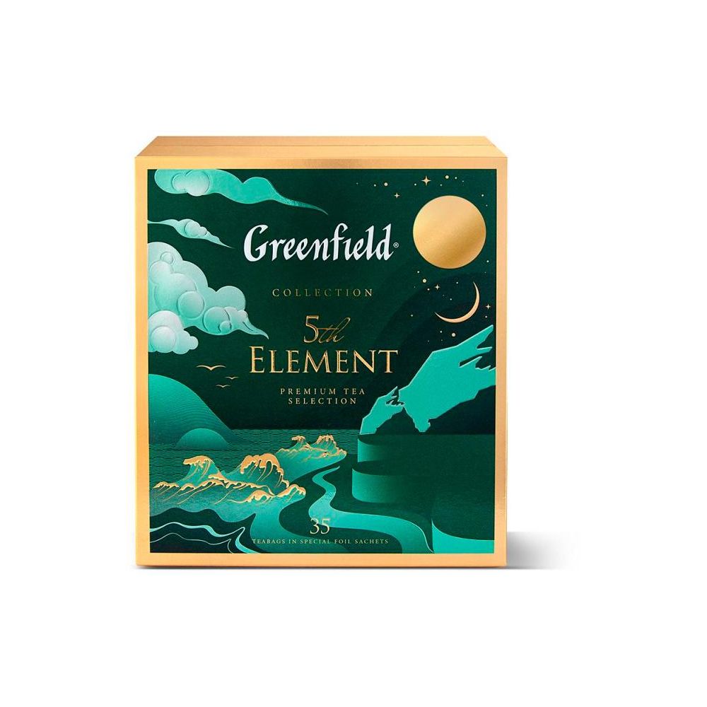 Набор чайный Greenfield 5th Element 35пак. карт/уп. (1708-09) 5th Element 35пак. карт/уп. (1708-09) - фото 1