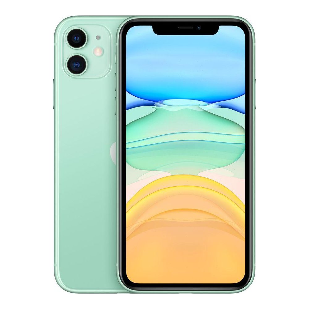 Смартфон Apple iPhone 11 128Gb (A2221) зелёный iPhone 11 128Gb (A2221) зелёный - фото 1
