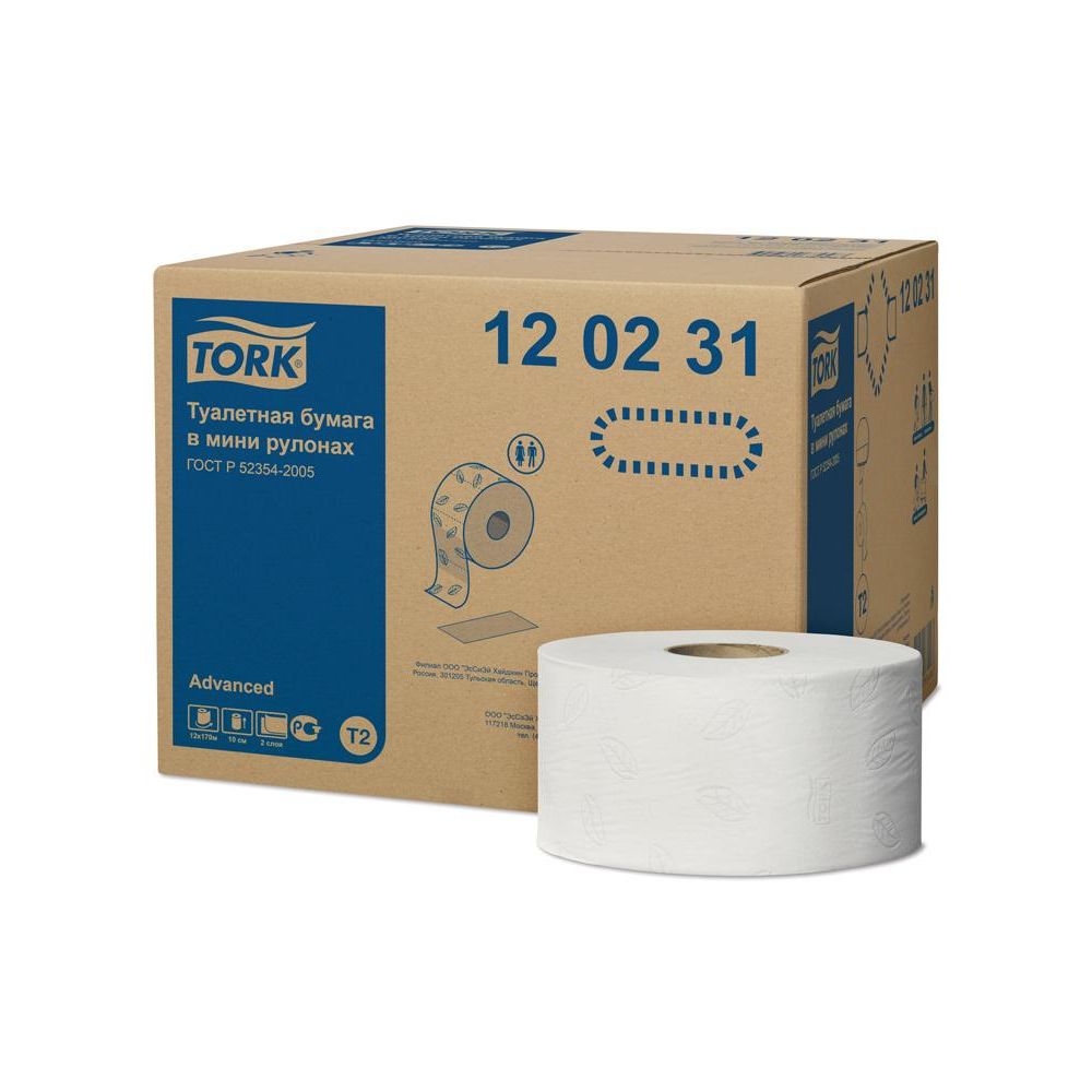 Бумага туалетная Tork Advanced (120231)