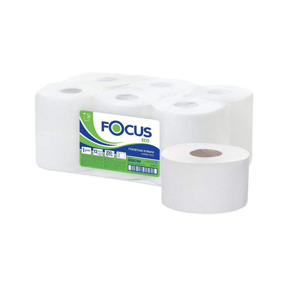Бумага туалетная Focus Jumbo Eco (5050784)
