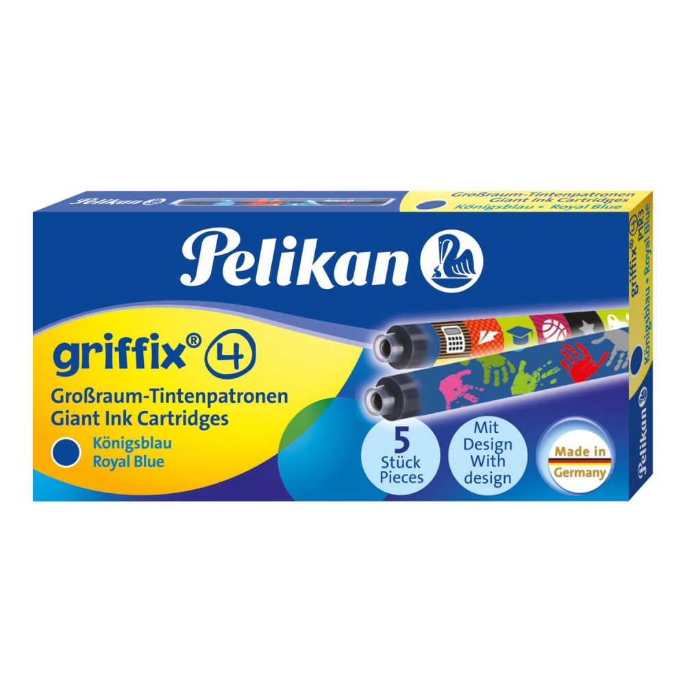 Чернила для перьевых ручек Pelikan School Griffix 4001 GTP (PL960583) School Griffix 4001 GTP (PL960583) - фото 1