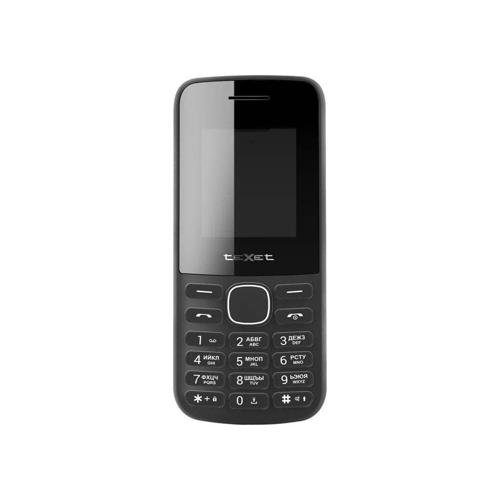 Мобильный телефон Texet TM-117 black