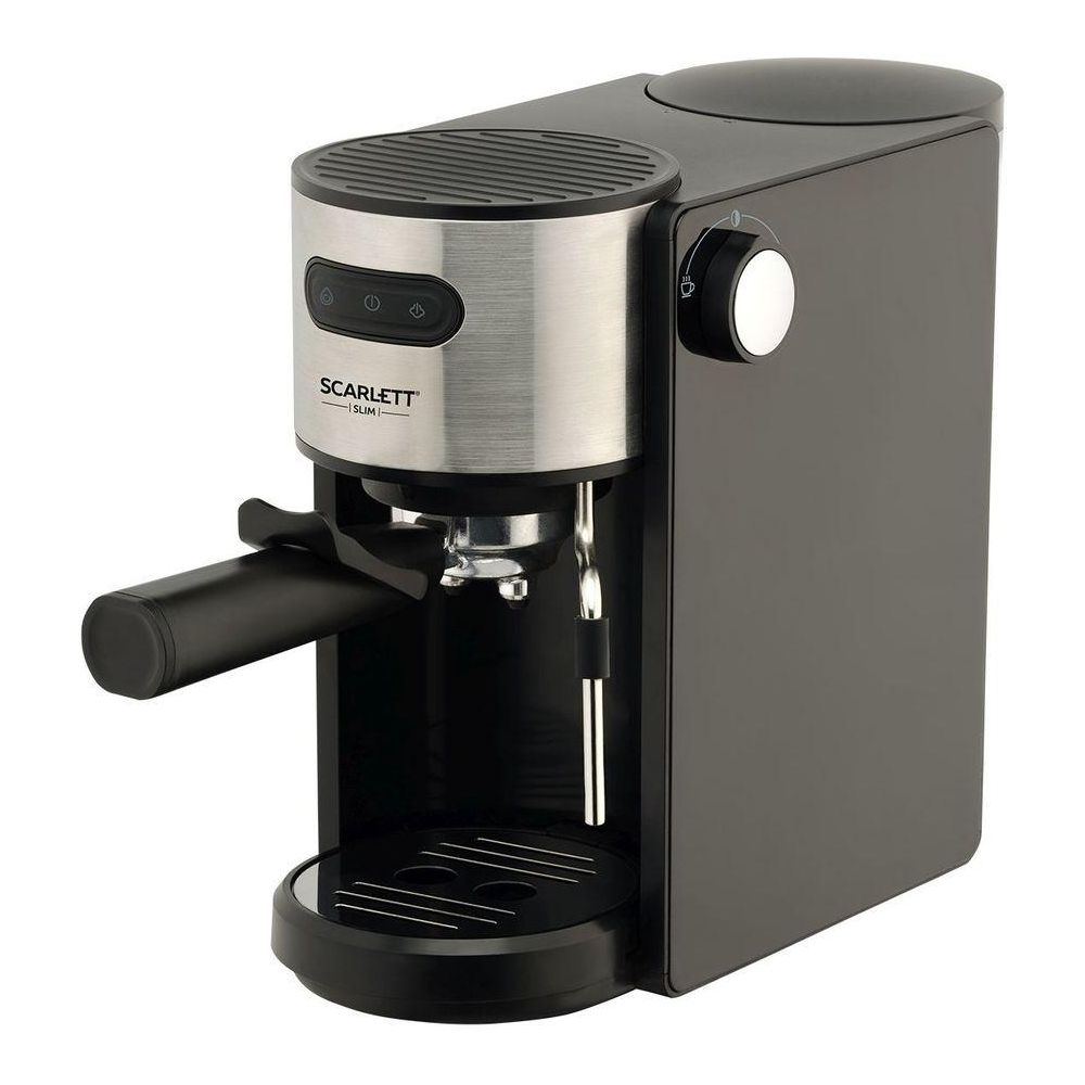 Кофеварка рожковая Scarlett SC-CM33021 чёрный - фото 1
