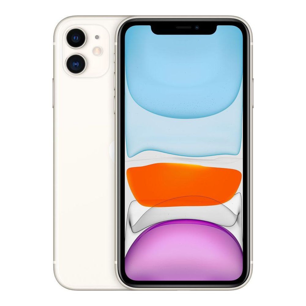 Смартфон Apple iPhone 11 64Gb (A2221) белый iPhone 11 64Gb (A2221) белый - фото 1