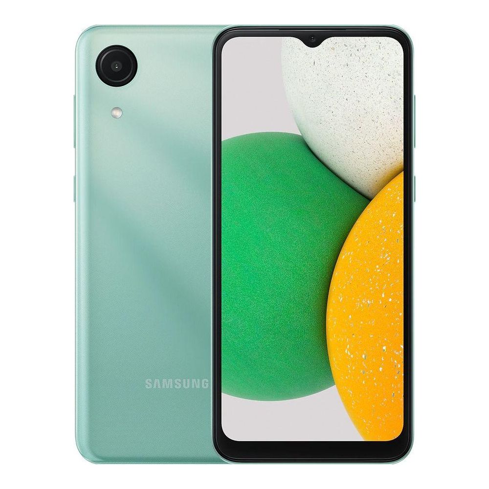 Смартфон Samsung Galaxy A03 Core 32Gb зелёный - фото 1