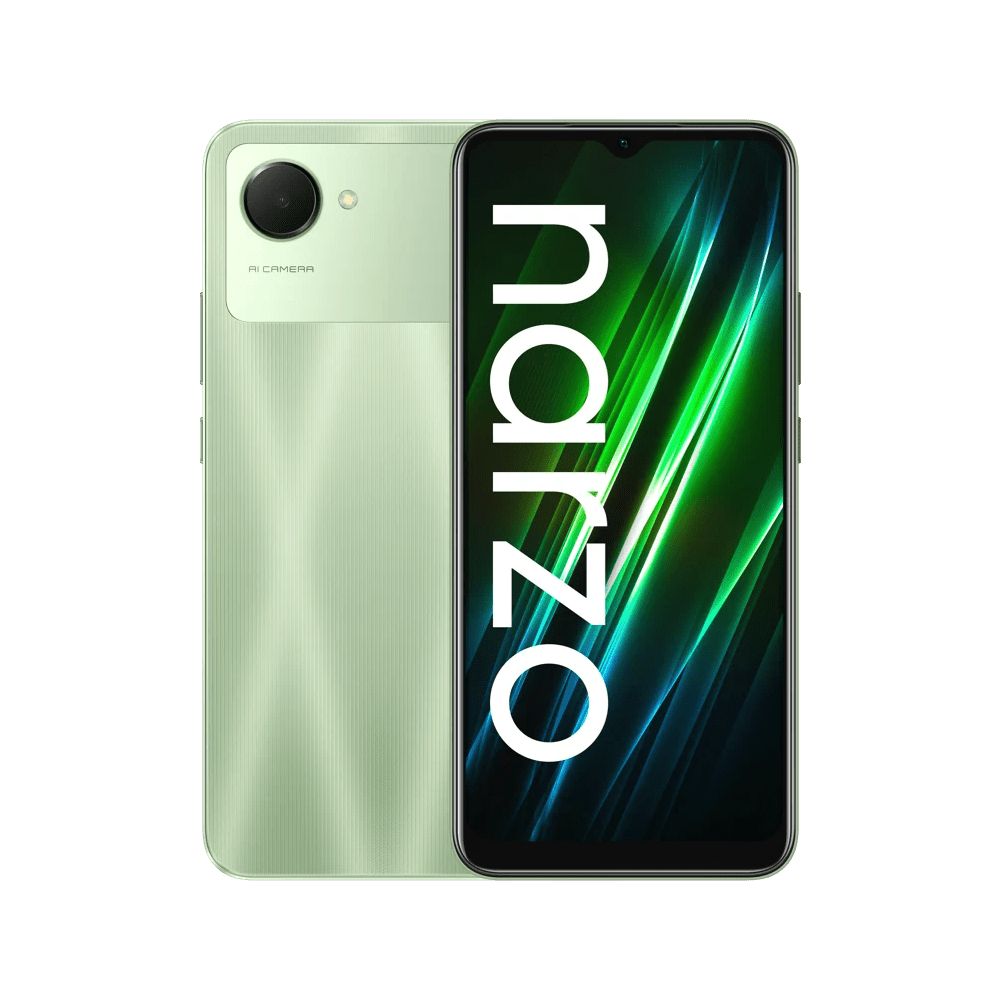 Смартфон Realme narzo 50i Prime 64Gb зелёный - фото 1