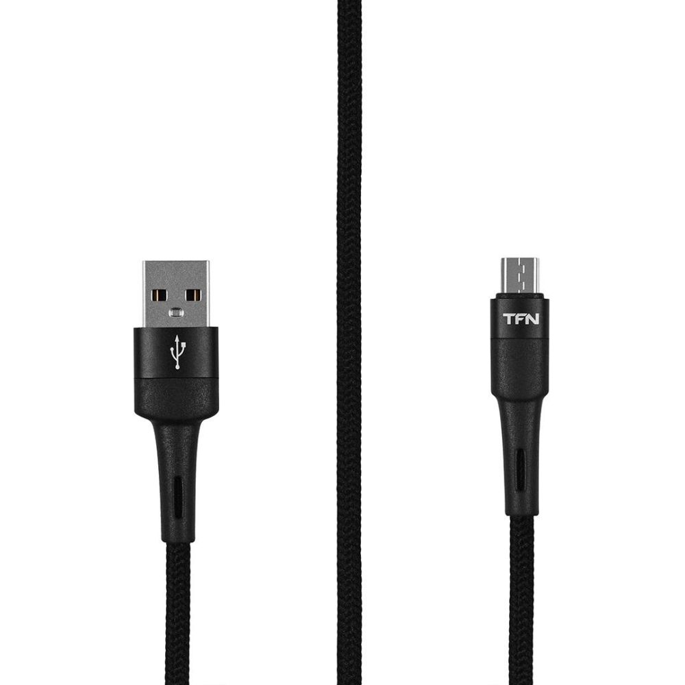 USB кабель TFN С-ENV- MIC1MBK black - фото 1