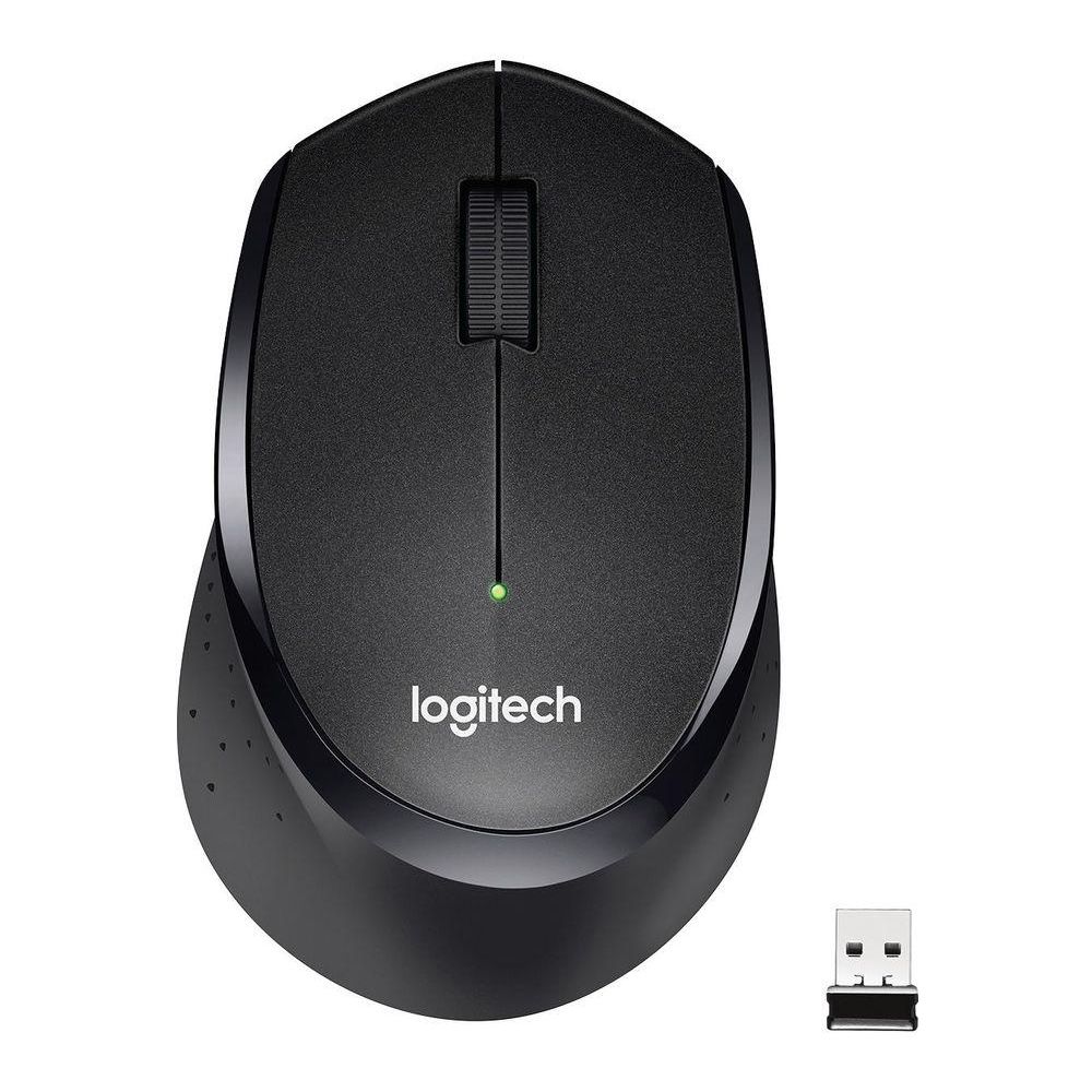 

Мышь беспроводная Logitech, M330 Silent Plus Black