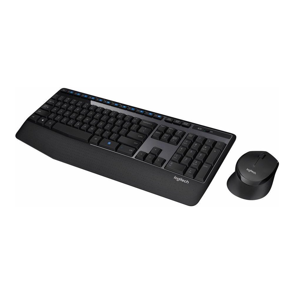 Комплект клавиатура+мышь Logitech Wireless Combo MK345 Black USB
