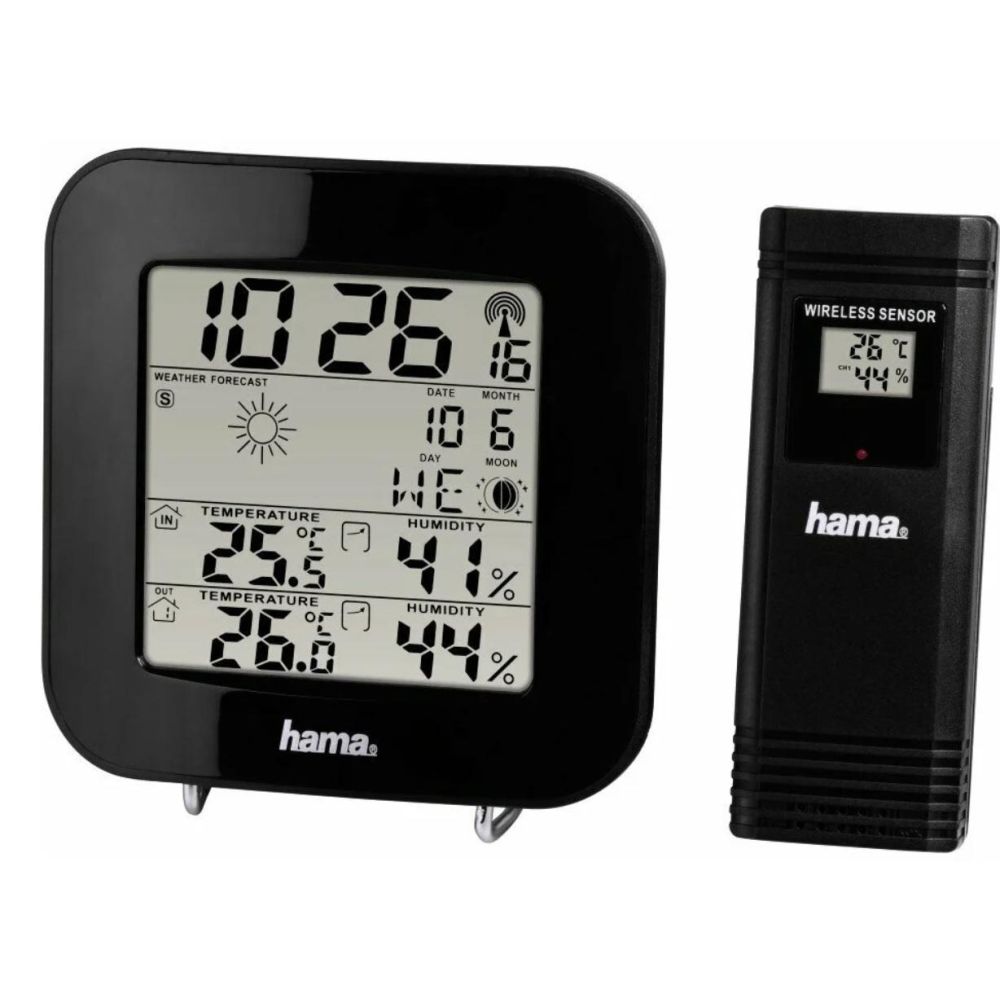 Метеостанция Hama EWS-200 чёрный