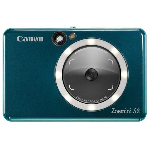Фотокамера моментальной печати Canon Zoemini S2 ZV-223 зелёный - фото 1