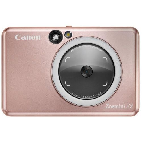 Фотокамера моментальной печати Canon Zoemini S2 ZV-223 золотистый