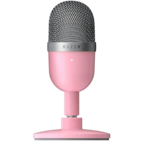 Настольный микрофон Razer Seiren Mini Quartz (RZ19-03450200-R3M1) розовый