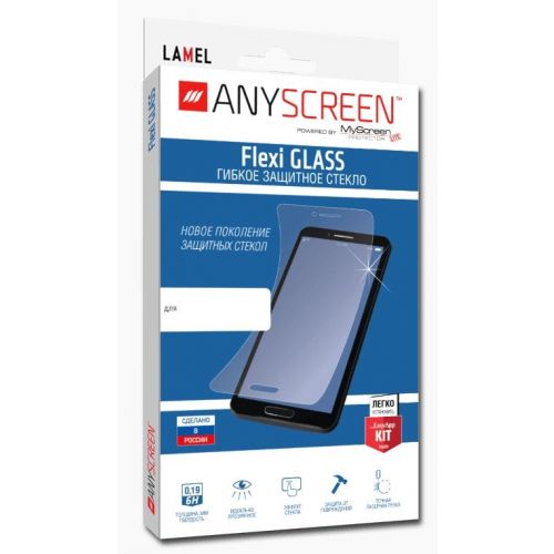 Защитное стекло Lamel FullCover GLASS Full Glue для Xiaomi Mi 9, AnyScreen (Black)