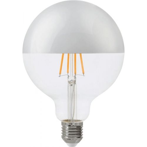 Лампа светодиодная Hiper THOMSON LED FILAMENT G125 7W 750Lm Е27 4500K silver TH-B2378