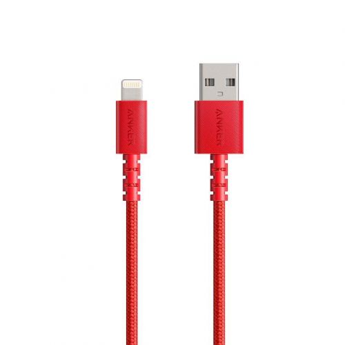 Кабель USB Anker PowerLine Select+ USB-A->Lightning MFI 0,9м (ANK-A8012H91-RD) PowerLine Select+ USB-A->Lightning MFI 0,9м (ANK-A8012H91-RD) - фото 1