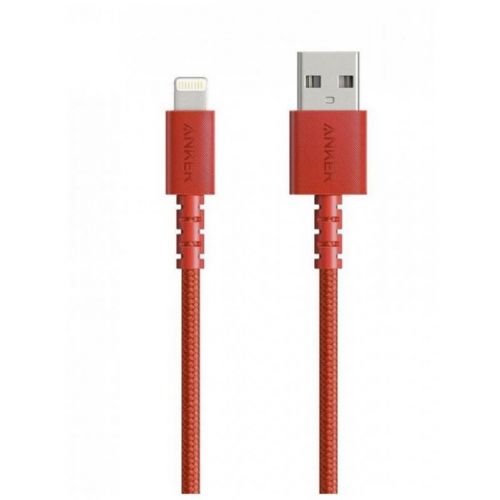 Кабель USB Anker PowerLine Select+ USB-A->Lightning MFI 1,8м (ANK-A8013H91-RD) PowerLine Select+ USB-A->Lightning MFI 1,8м (ANK-A8013H91-RD) - фото 1