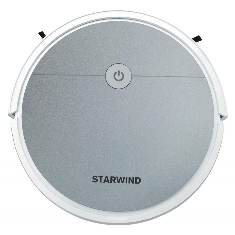 Робот-пылесос Starwind SRV4570 серебристый/белый, цвет серебристый/белый SRV4570 серебристый/белый - фото 1