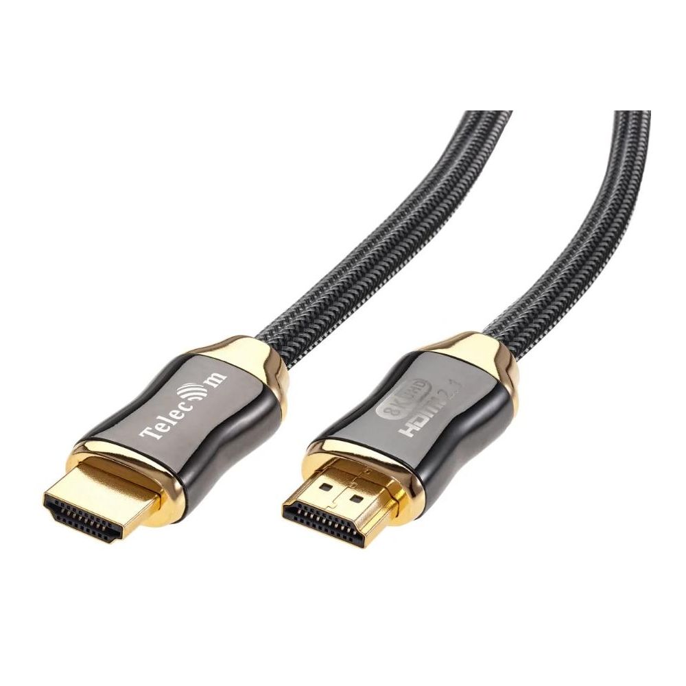 

Кабель HDMI Telecom, HDMI 19M/M ver. 2.1 (TCG300-2M)