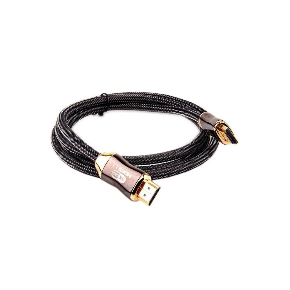 Кабель HDMI Telecom HDMI (m) - HDMI (m) , ver 2.1, 1м (TCG300-1M)