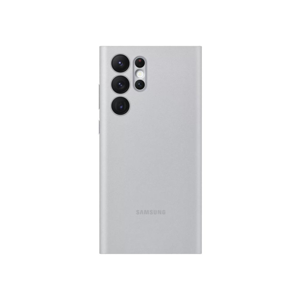 Чехол для телефона Samsung для Samsung Galaxy S22 Ultra Smart LED View Cover светло-серый (EF-NS908PJEGRU)