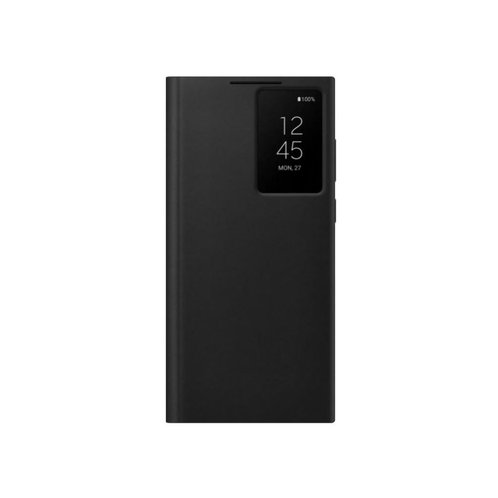 Чехол для телефона Samsung для Samsung Galaxy S22 Ultra Smart Clear View Cover черный (EF-ZS908CBEGRU)