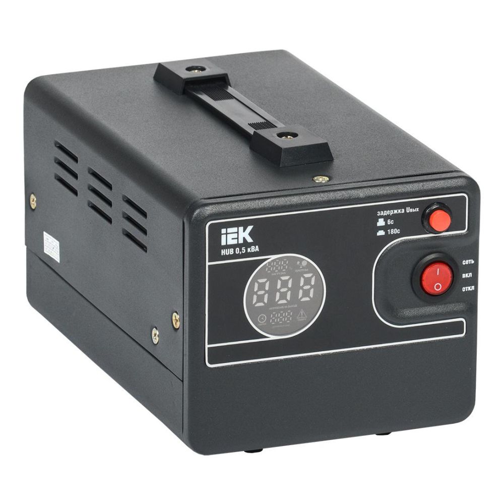 Стабилизатор напряжения IEK Hub (IVS21-1-D05-13) Hub (IVS21-1-D05-13) - фото 1