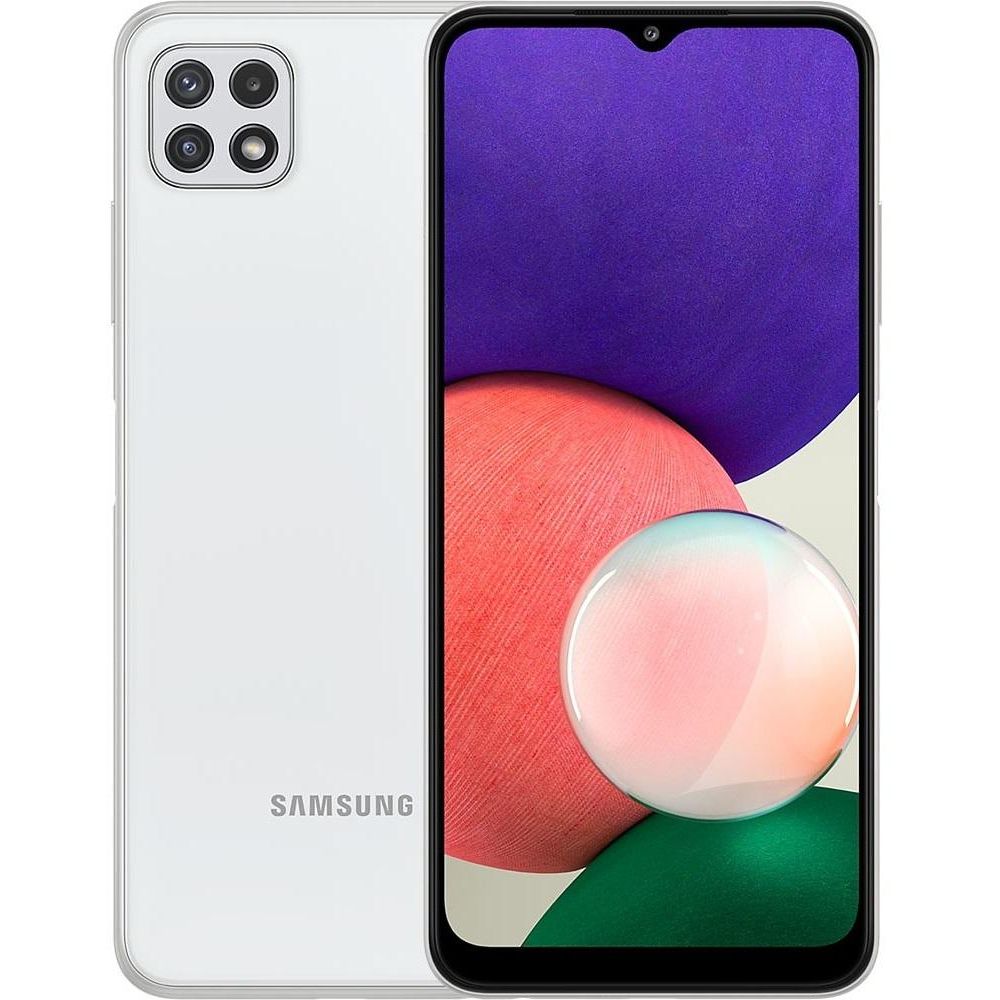 Смартфон Samsung Galaxy A22s 5G 4/128 ГБ white Galaxy A22s 5G 4/128 ГБ white - фото 1