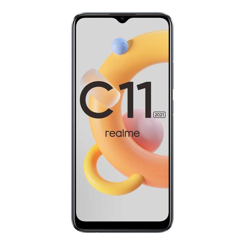 Смартфон Realme C11 2021 64Gb серый - фото 1