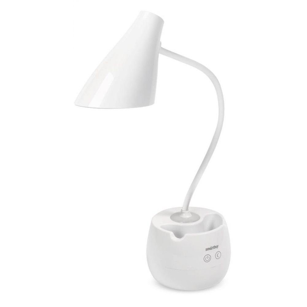 

Настольный светильник Smartbuy, Белый, SBL-DL-5-alu-w белый
