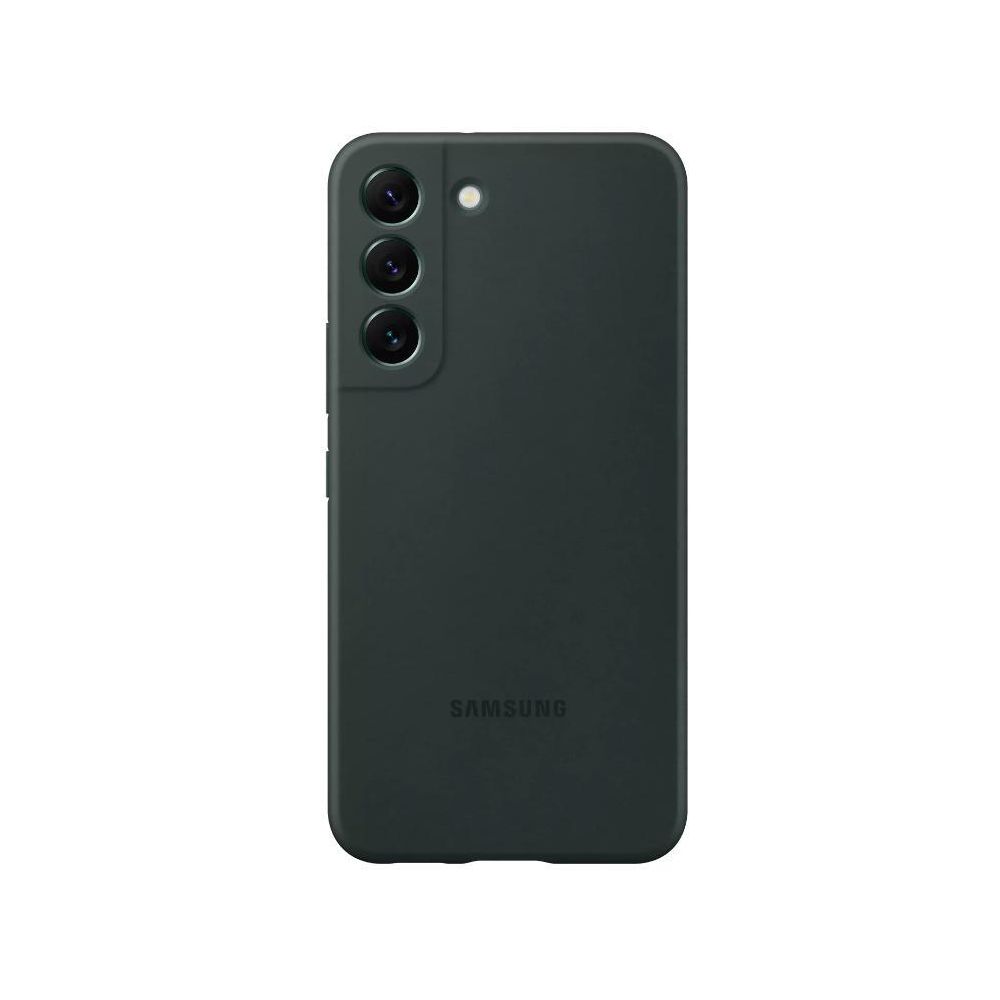 Чехол для телефона Samsung для Samsung Galaxy S22 Silicone Cover (EF-PS901TGEGRU) зелёный