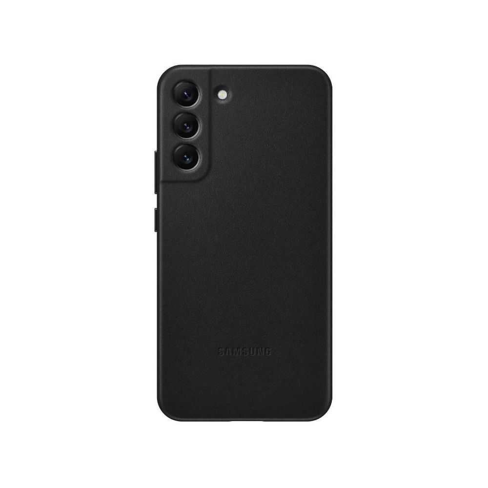 Чехол для телефона Samsung для Samsung Galaxy S22+ Leather Cover черный (EF-VS906LBEGRU) чёрный