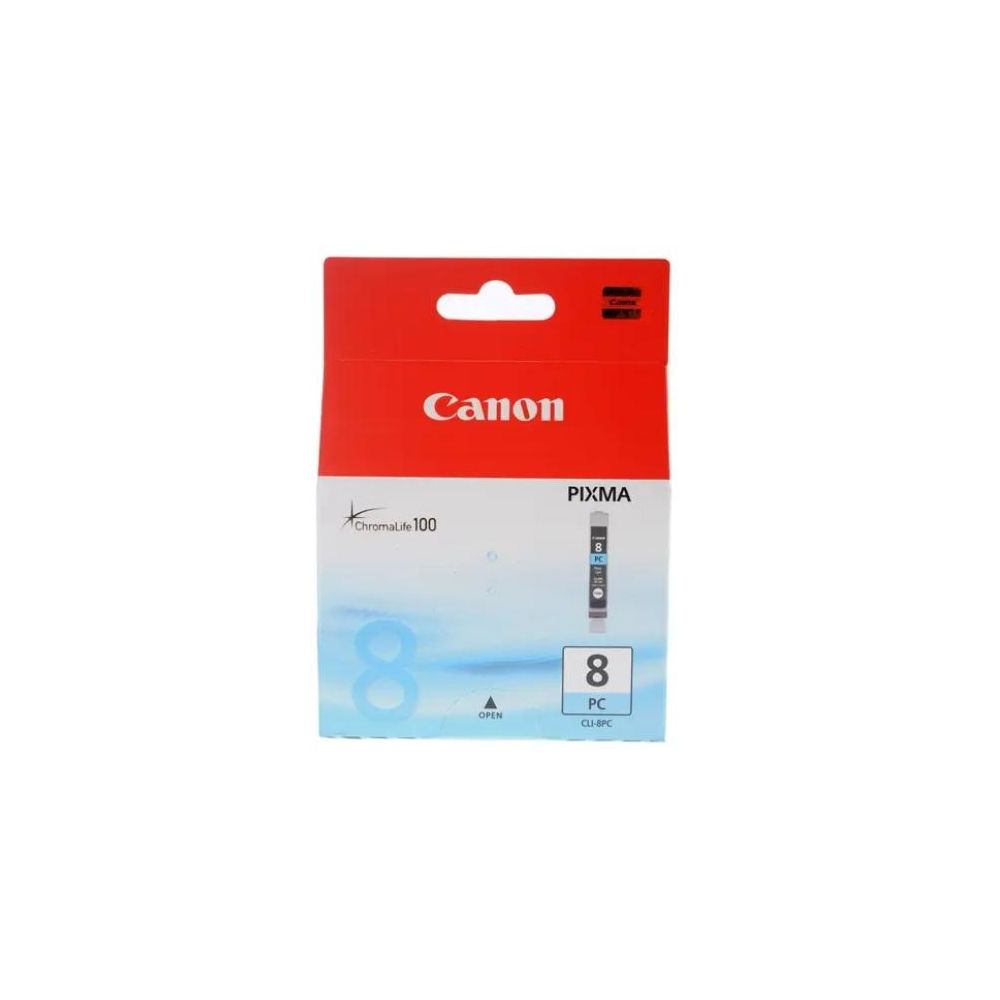 

Картридж для струйного принтера Canon, CLI-8PC, голубой 0624B001