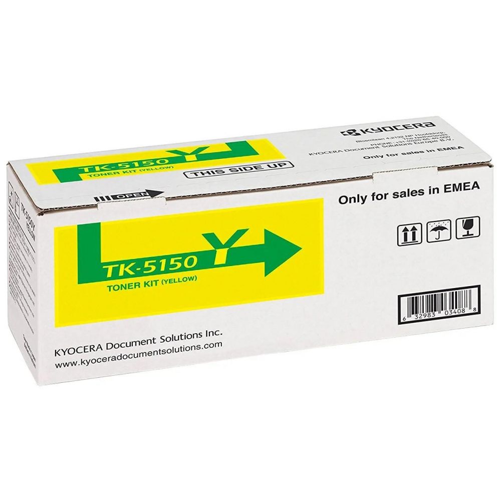 

Картридж для лазерного принтера KYOCERA, TK-5150Y [1T02NSANL0] для Kyocera P6035cdn/M6035cidn/M6535cidn