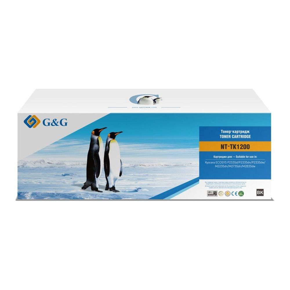 Картридж для лазерного принтера G&G NT-TK1200 - фото 1