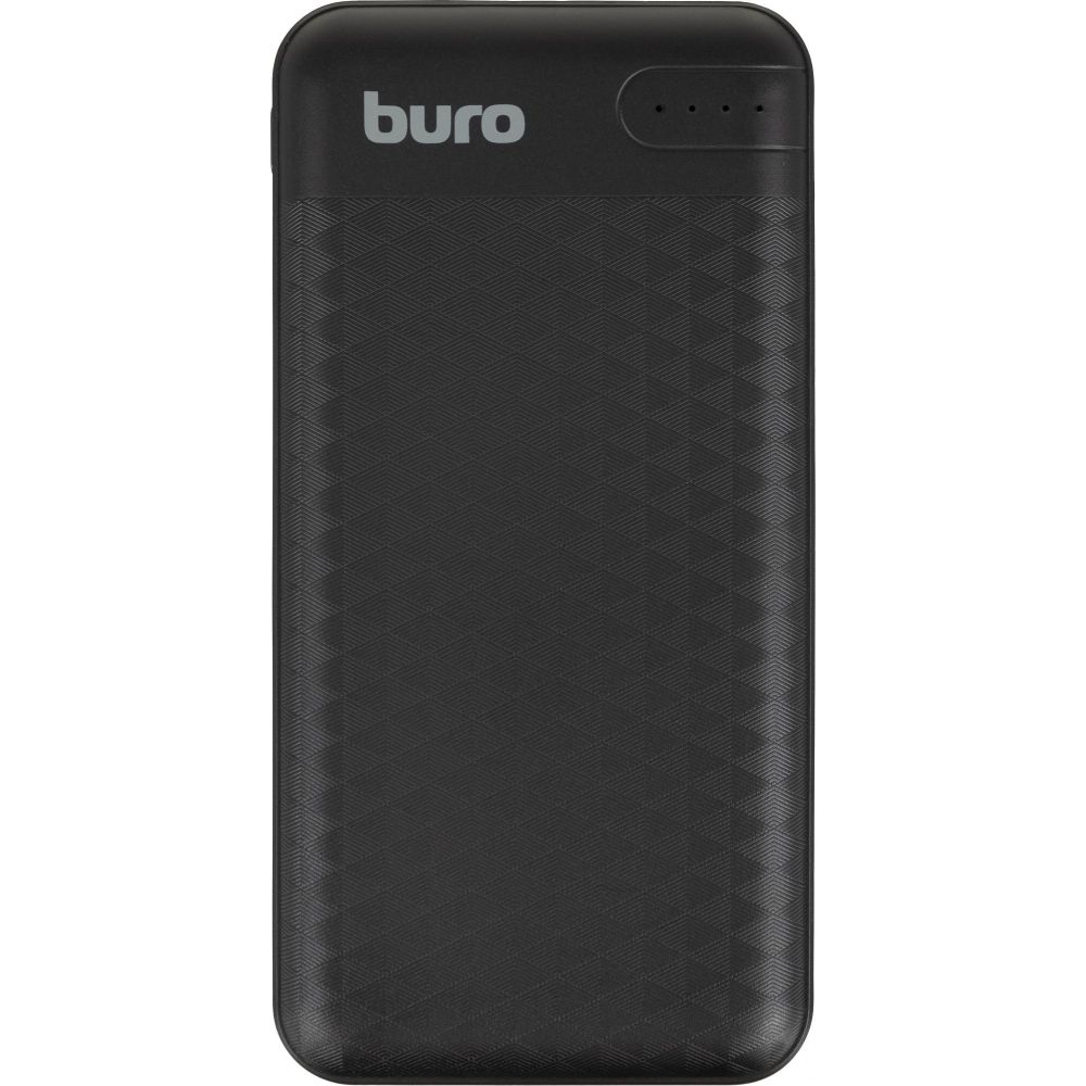 Внешний аккумулятор (Power bank) Buro BP10G 10000mAh (BP10G10PBK) чёрный