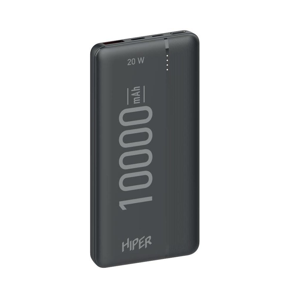 Внешний аккумулятор (Power bank) Hiper MX PRO 10000 чёрный - фото 1