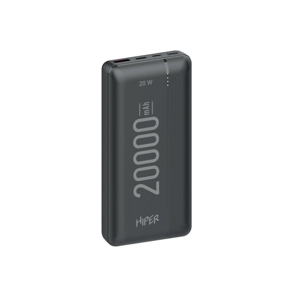 Внешний аккумулятор (Power bank) Hiper MX PRO 20000 чёрный - фото 1