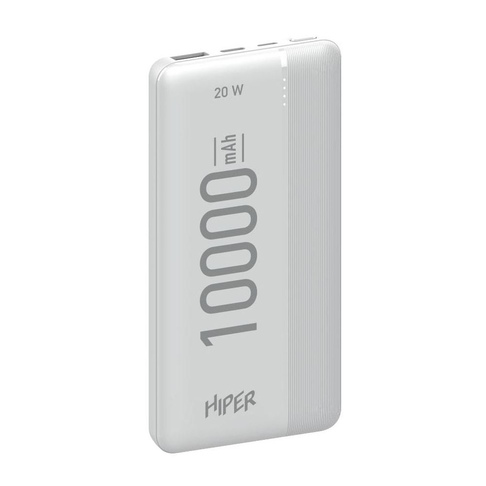 Внешний аккумулятор (Power bank) Hiper MX PRO 10000 белый - фото 1