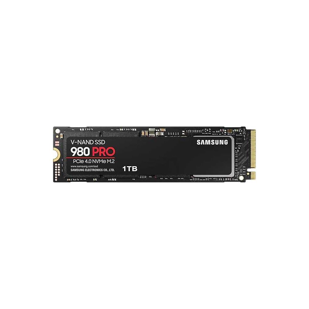 SSD M.2 накопитель Samsung 980 PRO PCI-E 4.0 x4 2280 1000GB (MZ-V8P1T0BW) 980 PRO PCI-E 4.0 x4 2280 1000GB (MZ-V8P1T0BW) - фото 1