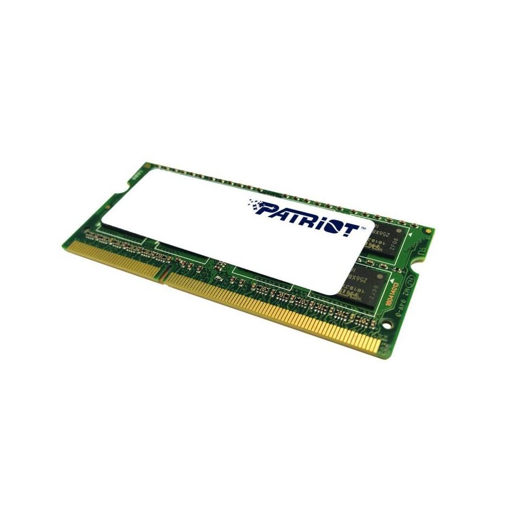 Оперативная память Patriot DDR3L SO-DIMM PC3-12800 1600MHz 8Gb (PSD38G1600L2S)