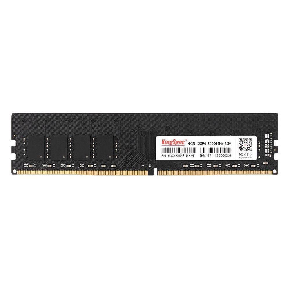 

Оперативная память Kingspec, DDR4 DIMM PC4-25600 3200MHz 4Gb (KS3200D4P12004G)
