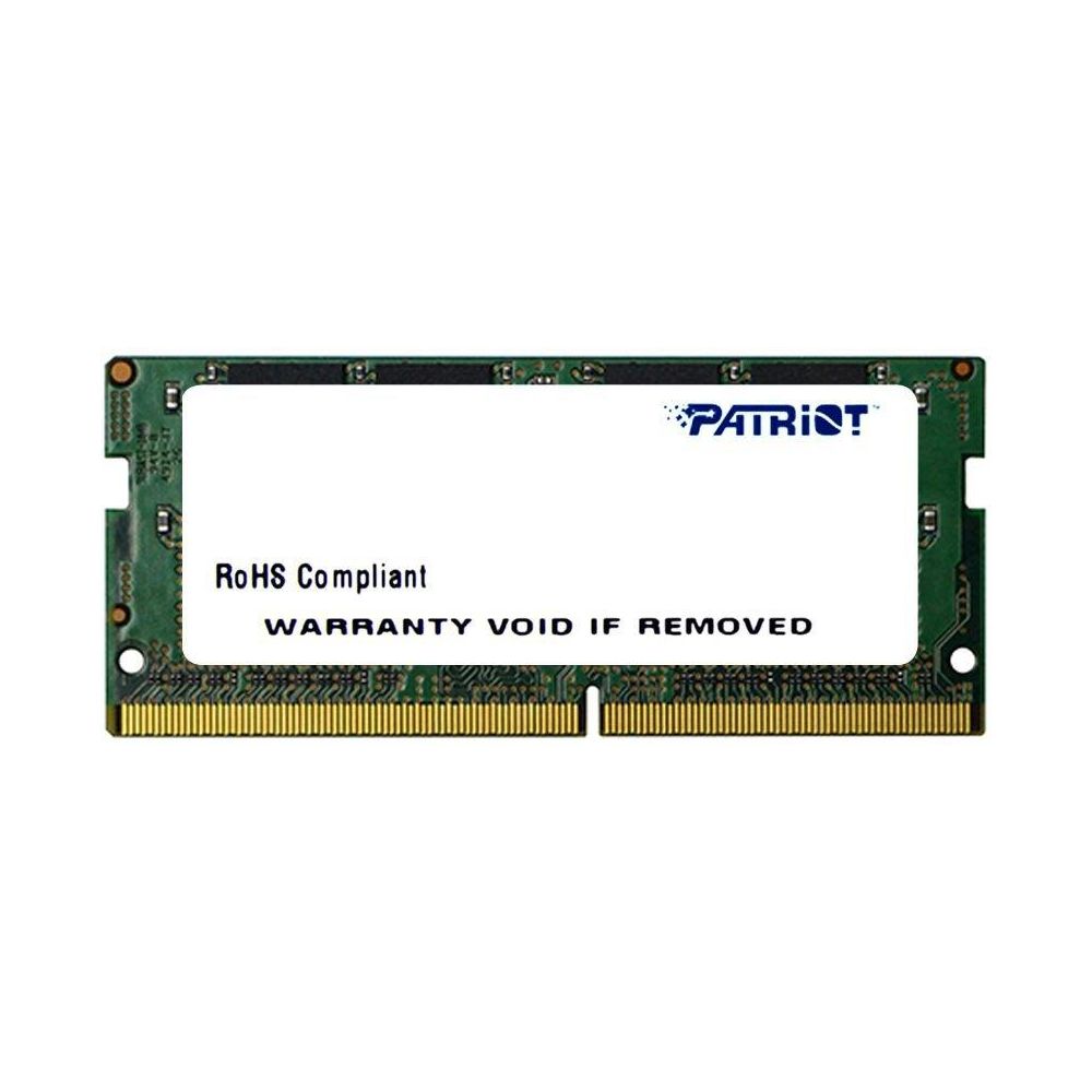 

Оперативная память Patriot, DDR4 Signature RTL PC4-21300 SO-DIMM 2666MHz 16Gb (PSD416G26662S)