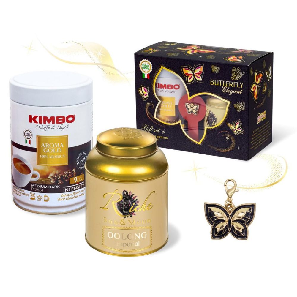 Кофе молотый Kimbo Gold чай Oolong кулон 250г